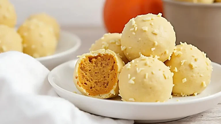 How to Make Easy No Bake Pumpkin Cheesecake Balls in 20 Minutes